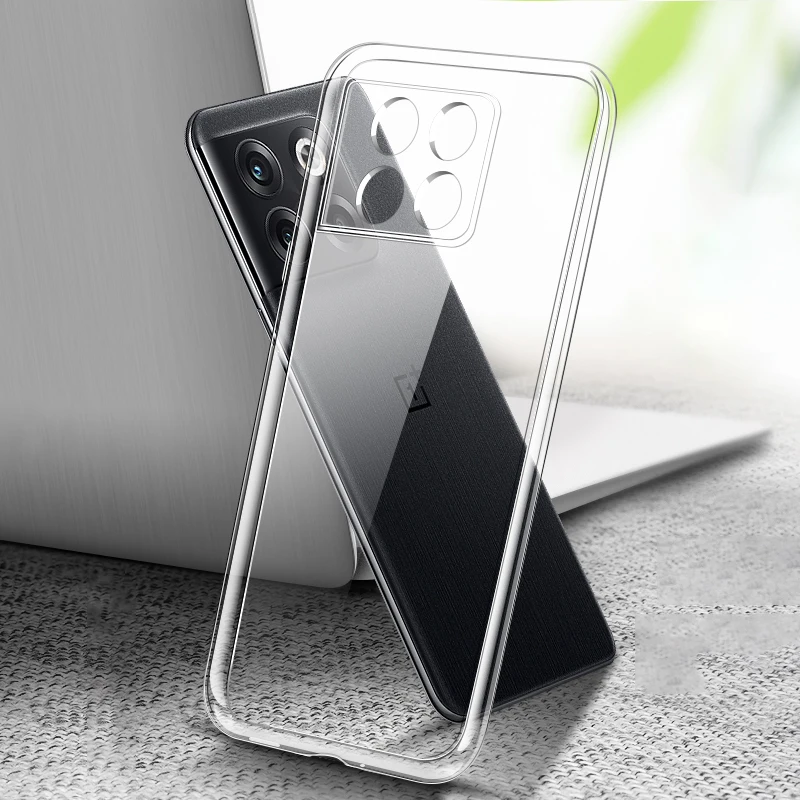 Funda de teléfono alta calidad, ultrafino para Oneplus Ace Pro Racing 5G, carcasa de silicona a prueba de golpes para Oneplus Ace, AcePro, TPU suave transparente - imagen 2