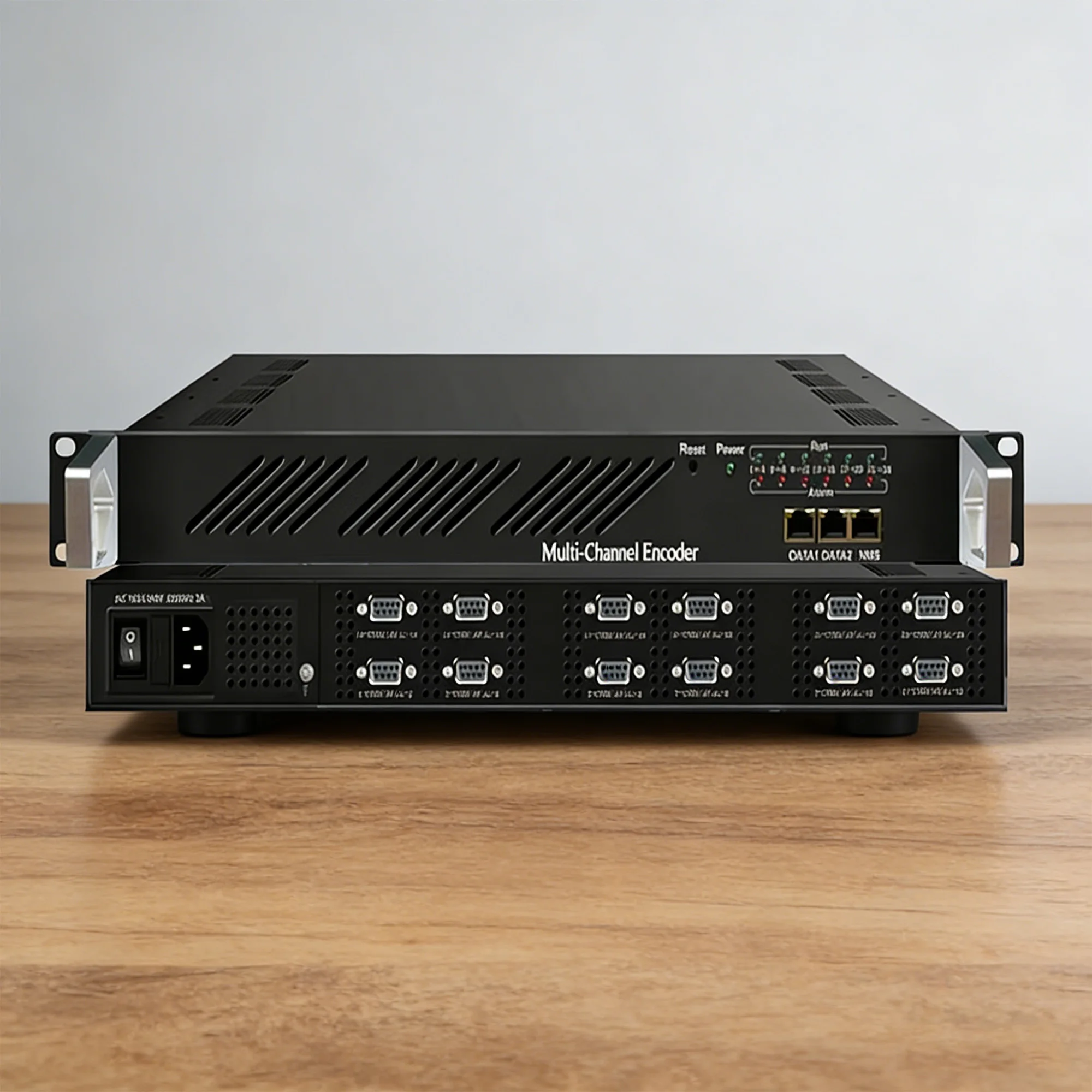 Equipo de sistema IPTV para hotel Codificador SD de 24 canales AV a IP, TV por cable ASI, equipo de sistema frontal IPTV - imagen 4