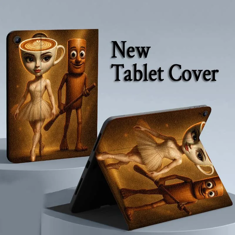 Art Tung Tung Sahur para Samsung Galaxy Tab S11 S10 S9 S8 S7 S6 A10.1 A9 A8 A7 10,1 Lite FE Plus pulgadas funda para tableta - imagen 2