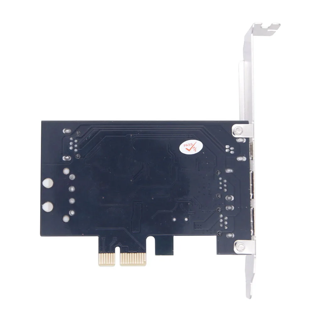 Tarjeta de expansión de 4 puertos 1394A PCI-E 1X a IEEE 1394 DV adaptador de vídeo 1x 4 pines 3x 6 pines 1394 controlador tarjeta Firewire para PC de escritorio - imagen 4