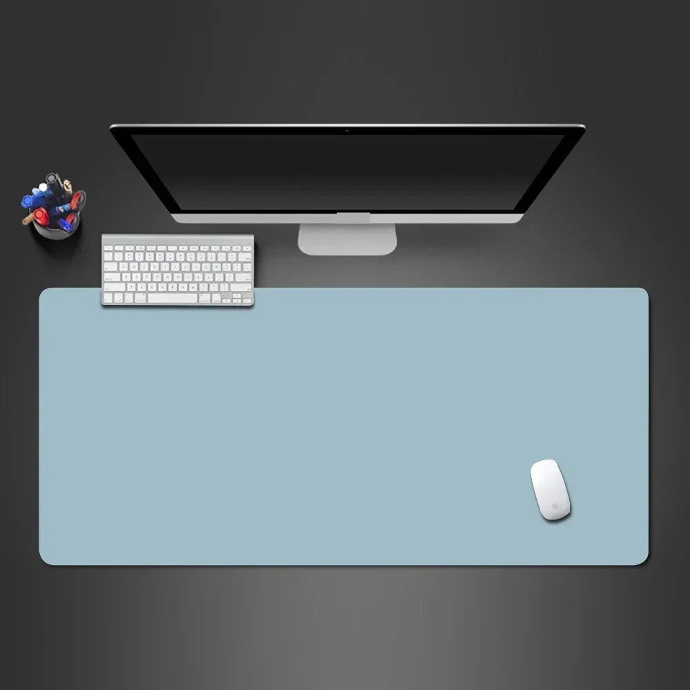 Mairuige Alfombrilla de ratón grande, teclado grande para ordenador portátil de escritorio con borde de bloqueo, alfombrilla para escritorio de escritura, juegos, oficina, deportes, borde de bloqueo personalizado - imagen 2