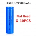 10PCS Flat Head