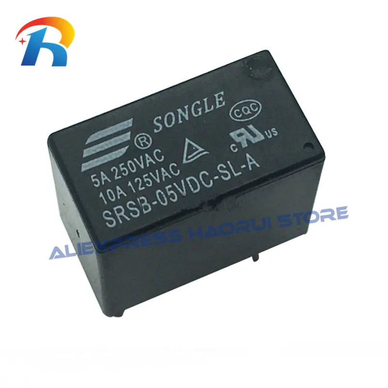 Relés de señal de piezas, relé SRSB, 05VDC, 12VDC, 24VDC, SL, A, SRSB-05VDC-SL-A, SRSB-12VDC-SL-A, 4Pin, 3A, 250VAC, 5 SRSB-24VDC-SL-A - imagen 4