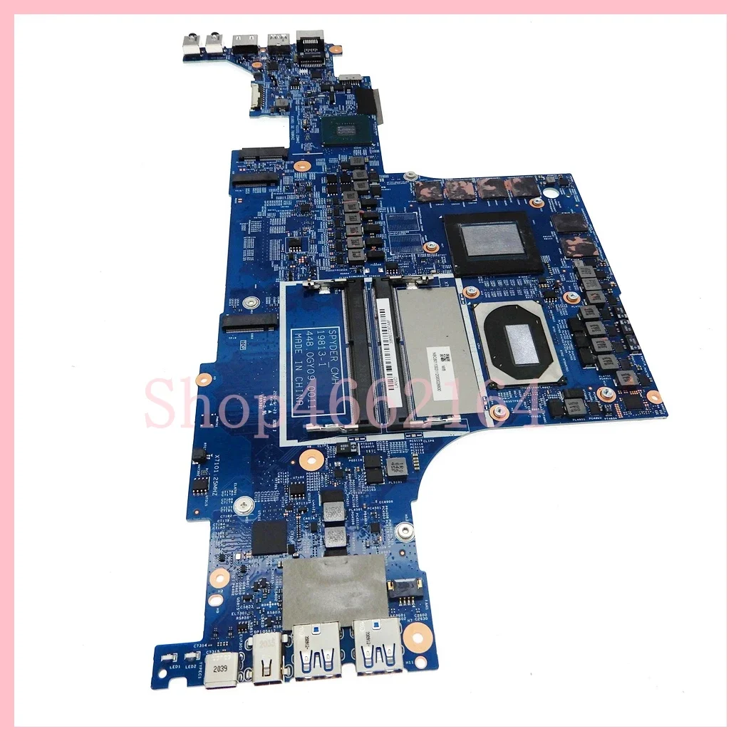 19813-1 con i7-10th Gen CPU RTX2080/RTX3000 GPU placa base para portátil ACER CN715-72G CN715-72P placa base para ordenador portátil prueba de 100% OK - imagen 4