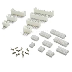 Conector PH2.0 2-12 Pines Kit – Terminales Carcasas Ángulo Recto