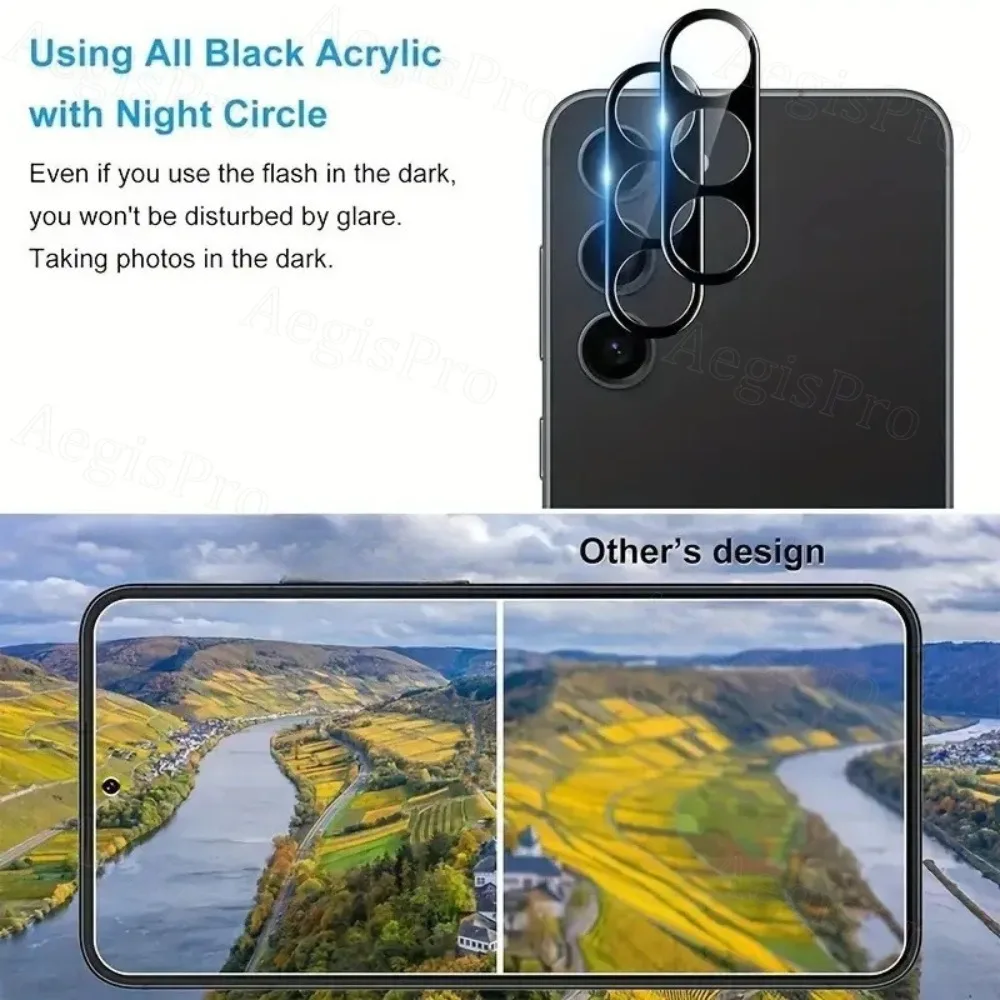 Vidrio templado + película de lente para SamSung Galaxy S25Plus S25Ultra S24 S23 S22 S21Ultra S23 S24 S25FE Series Instalación sin burbujas - imagen 3