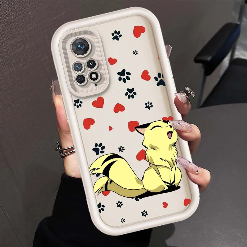 Funda de Anime Inuyasha Kirara para Redmi Note 11 10 9 8 7 11S 11E 10T 10S 9S 11T Pro Plus 5G funda de teléfono con escalera ocular - imagen 2