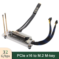 Adaptador M.2 Key M a PCIe x4 3.0 para tarjeta gráfica externa