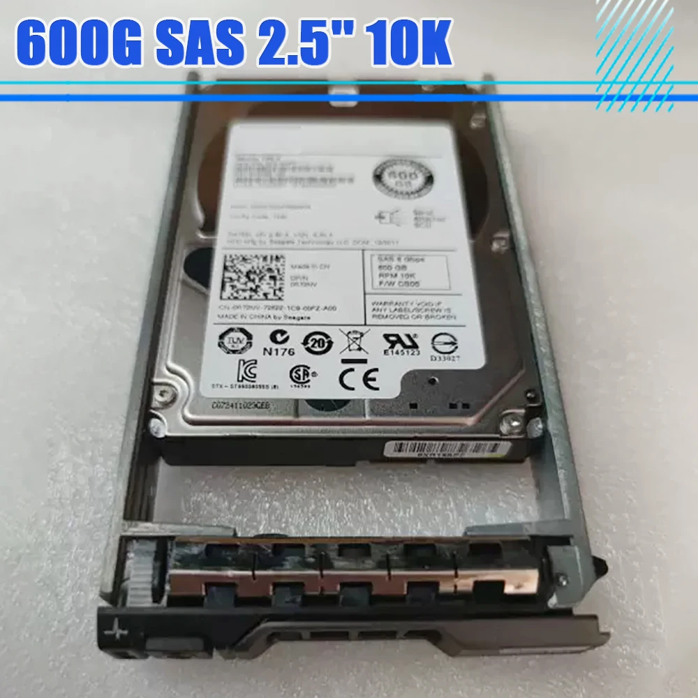 0R72NV HDD 600G SAS 2.5" disco duro 10K ST9600205SS 9TG066-150 - imagen 2
