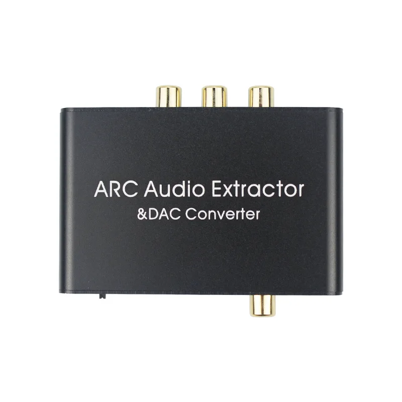 Adaptador convertidor DAC Extractor de Audio HDMI ARC Digital óptico SPDIF Coaxial a analógico 3,5mm L/R estéreo DAC convertidor de Audio HDMI - imagen 3