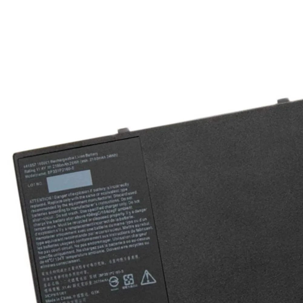 BP3S1P2160-S 11,4 V 24Wh 2160mAh batería de repuesto Original para ordenador portátil para Getac F110 G3 G2 G4 Tablet Series G8M3X2 441857100001 - imagen 4
