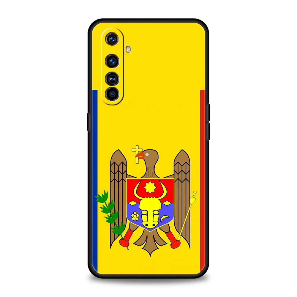 Funda de teléfono con bandera de Moldavia para Realme 13 12 11 10 9 8 5G 7 C25 C35 GT5 GT3 GT2 Pro Plus para Realme GT Neo 2 3 3T 5 - imagen 2