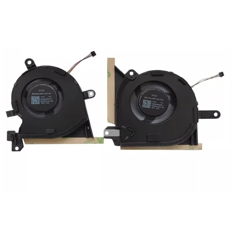 Ventilador de refrigeración Original para CPU + GPU de ordenador portátil para ASUS ROG Flow X13 (2023) GV302X GV302XI GV302XV GV302XU GV302XA Series 13NR0EN0T05011 - imagen 2
