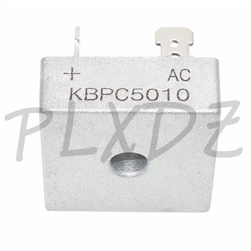 10 Uds KBPC5010 diodos rectificadores de puente 50A 1000V KBPC 5010 diodo rectificador de potencia puente rectificador monofásico - imagen 3