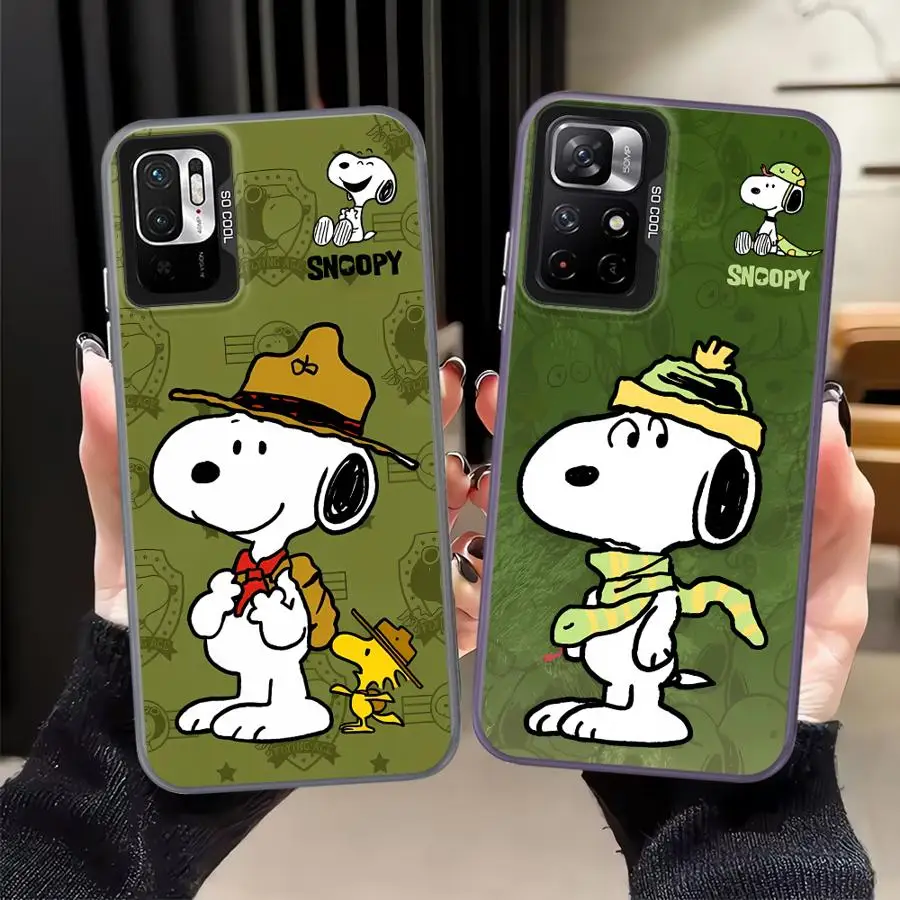 Funda trasera de teléfono con dibujos animados Cool S-S-noopyS para Xiaomi Mi 12T Pro 13T 11 Lite