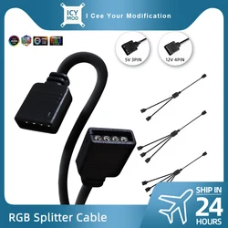 Divisor AURA RGB para Placa Base – Cable Extensión MOD Personalizado