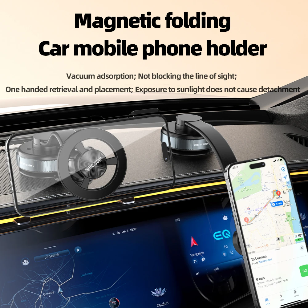 Soporte para teléfono móvil de coche, ajuste de salida de aire, soporte magnético fuerte para teléfono Universal para Magsafe IPhone 14 15 16 17 Max