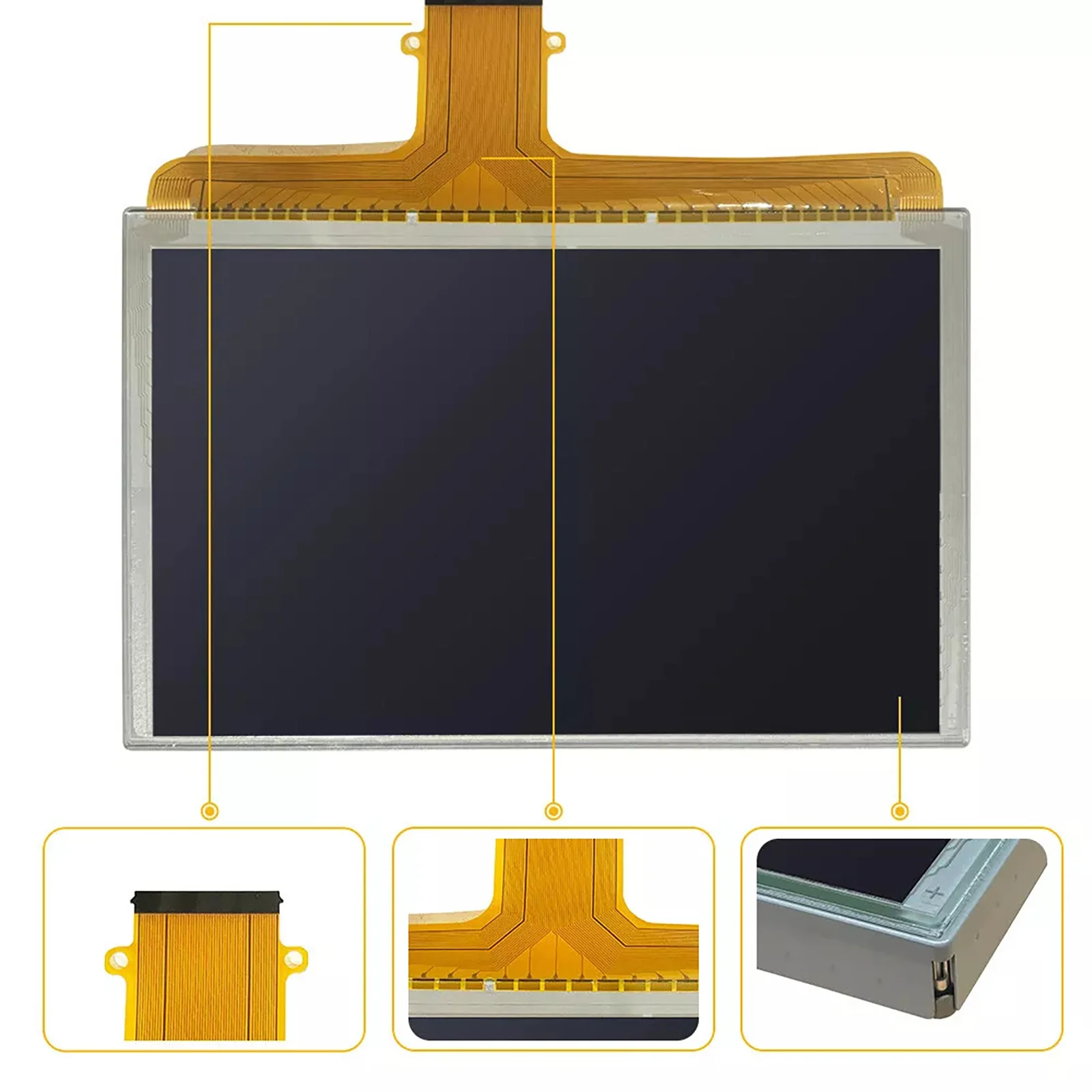 Digitalizador de cristal con pantalla táctil LCD, DJ080PA-01A de montaje para GMC Sierra, Chevy Silverado, accesorios para coche, 1 unidad - imagen 3