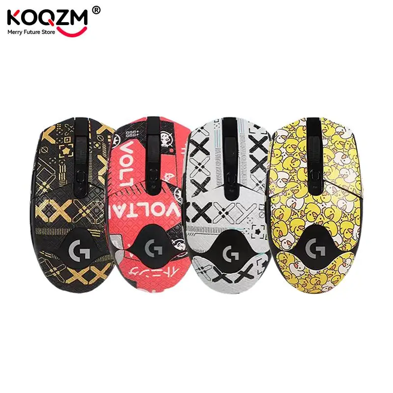 Cinta adhesiva antideslizante para ratón, pegatina hecha a mano, antideslizante, para sudar, ForLogitech G304, G102, GPRO