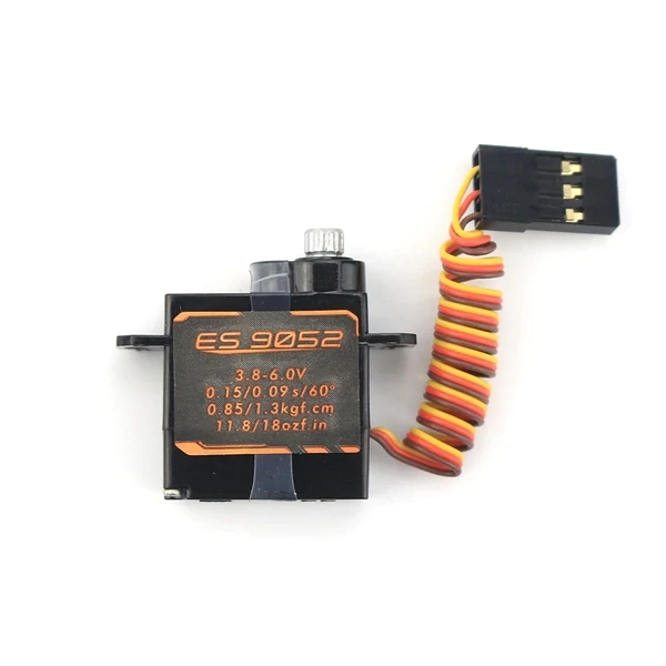 4 Uds EMAX ES9052MD Servo Digital de Metal 5,5g con engranajes para Dron de avión RC FPV - imagen 4