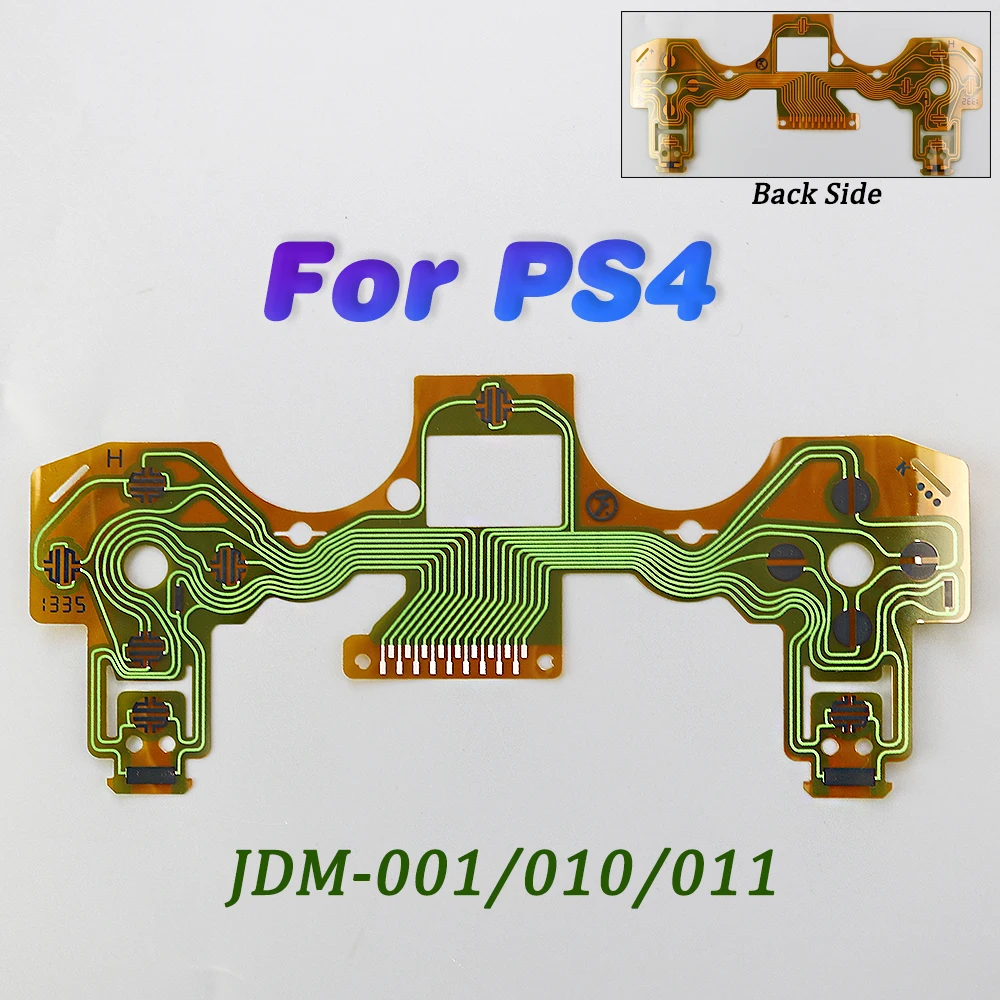 Placa de circuito de cinta de botón para PS3, PS4 Pro, PS5, JDS, JDM, 001, 011, 030, 040, 055, Cable flexible de teclado de película conductora, 1 unidad - imagen 4