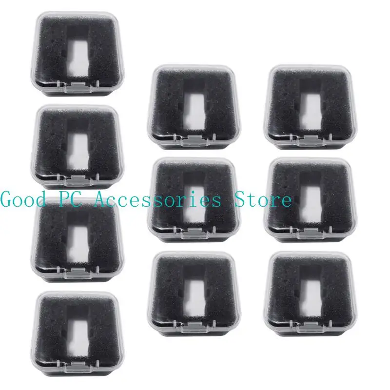 R53C 5/10pcs estilos giratorios Organizadores Caja fonógrafo Cartucho almacenamiento pantalla Caso almacenamiento - imagen 2