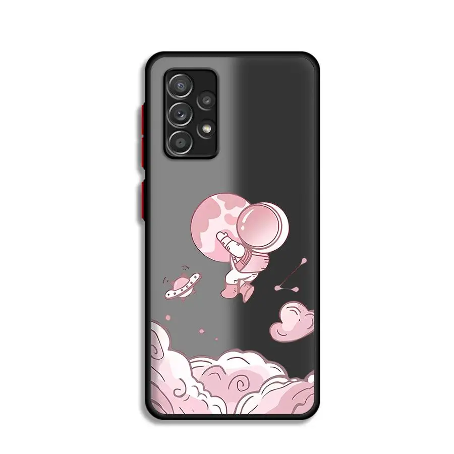 Funda de teléfono de astronauta espacial para Samsung A12 A13 A14 A15 A22 A23 A32 A52 A72 4G 5G A25 A33 A34 A35 A53 A54 A55 A73 5G A24 4G - imagen 5