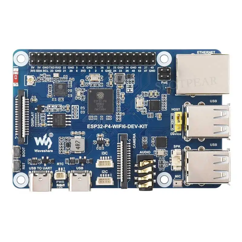 ESP32-P4 DEV-KIT C6 WiFi6 MIPI DSI pantalla de 7/10,1 pulgadas/cámara CSI/altavoz de Audio para Xiaozhi AI Deepseek - imagen 5