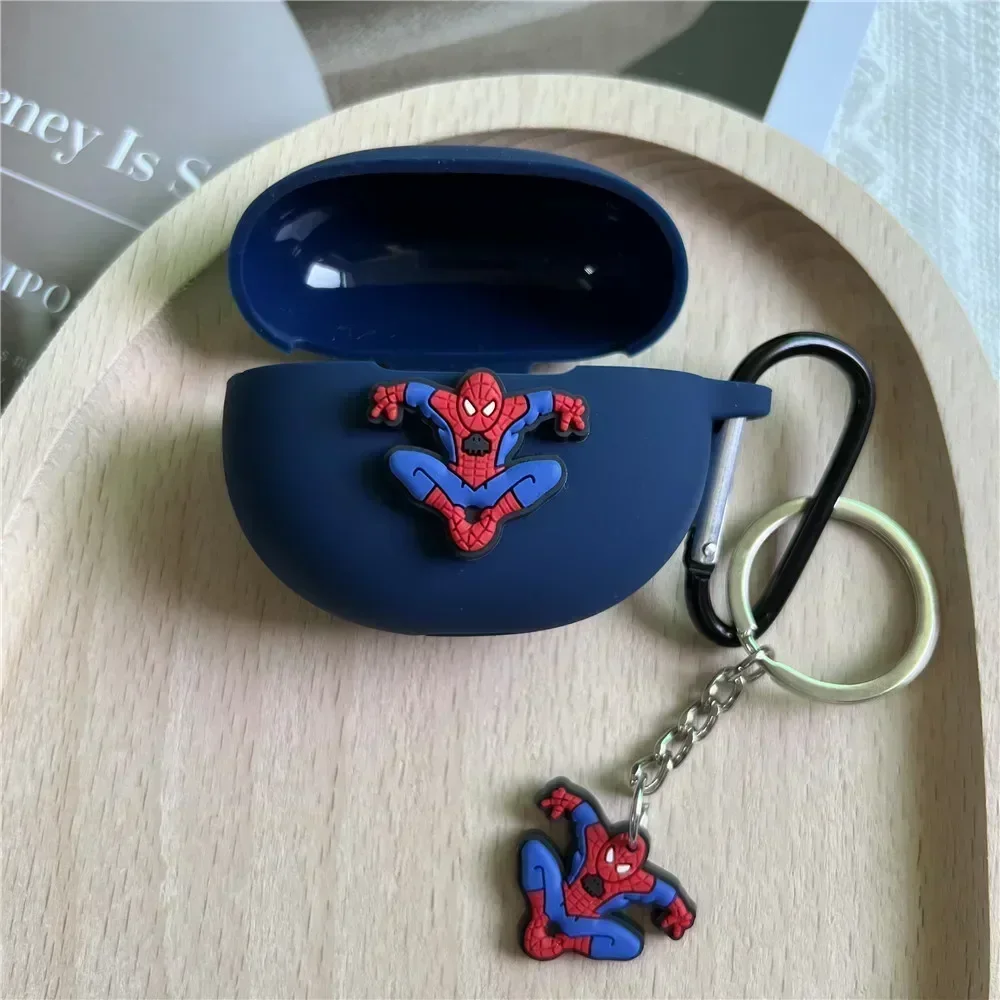 Funda de silicona con dibujos animados para auriculares Oppo Enco Air 4 Pro, Protector de auriculares a prueba de polvo, caja de carga para Oppo Enco Air 3 Pro - imagen 5