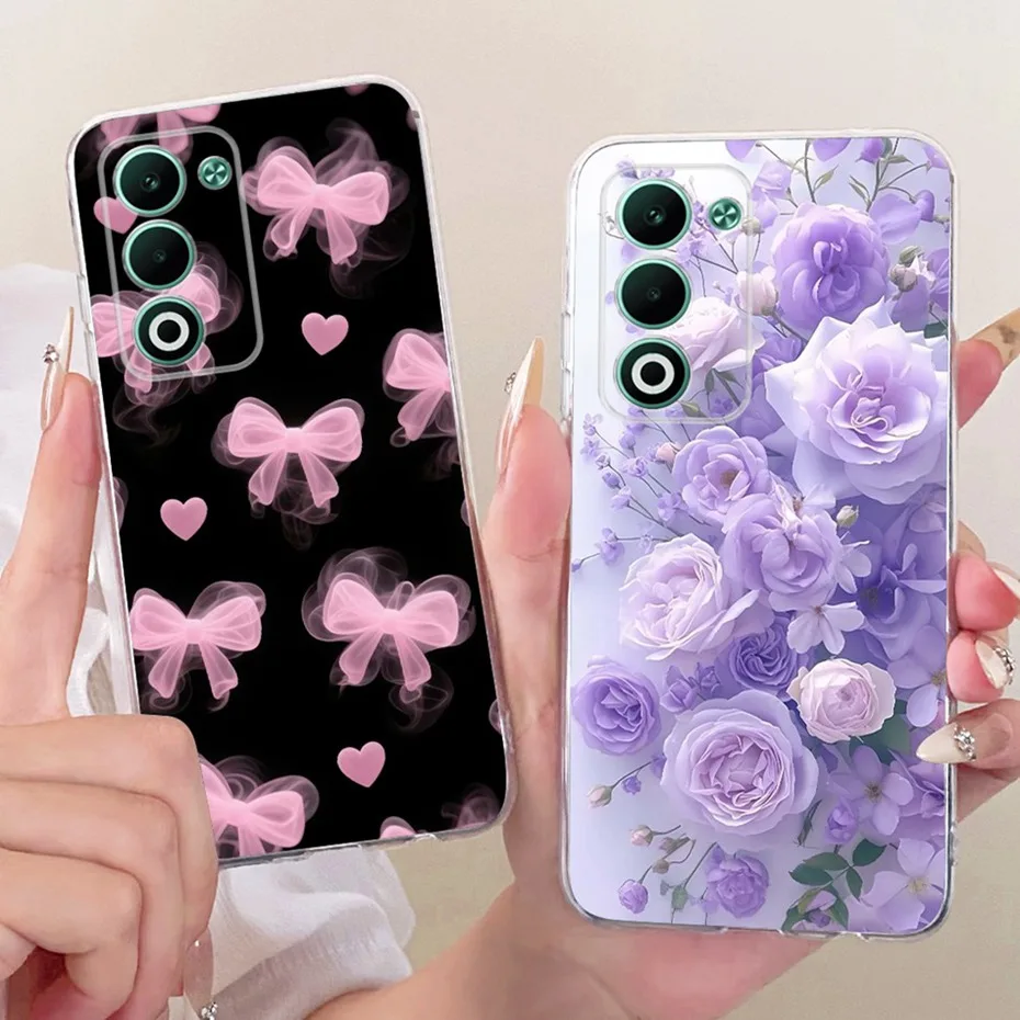 2025 funda de teléfono con impresión bonita para OPPO A5 CPH2727 fundas de silicona suave TPU para Oppo A5 5G CPH2735 cubiertas traseras parachoques - imagen 3