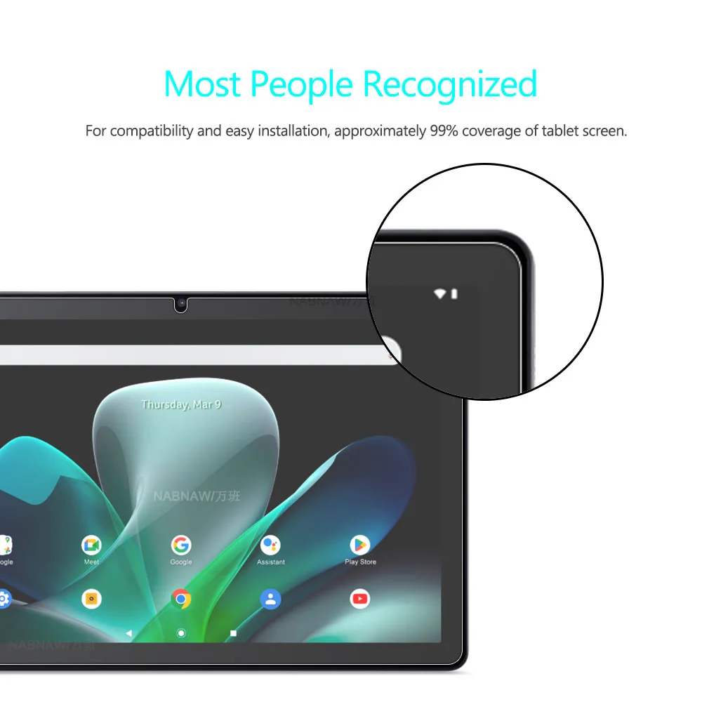 Protector de pantalla HD a prueba de arañazos, vidrio templado para CHUWI ETPad, película protectora dura de 10,95 pulgadas, sin burbujas, 2 paquetes - imagen 2