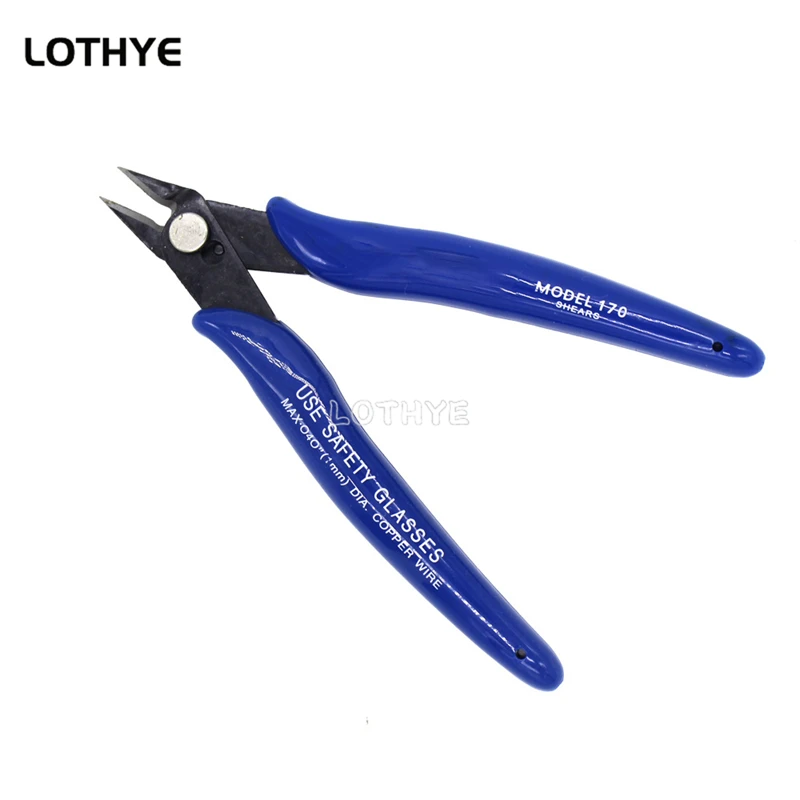 10 Uds PLATO170 alicates herramienta multifuncional cortadores de cables eléctricos corte lateral tijeras herramientas de pinza de acero inoxidable - imagen 3