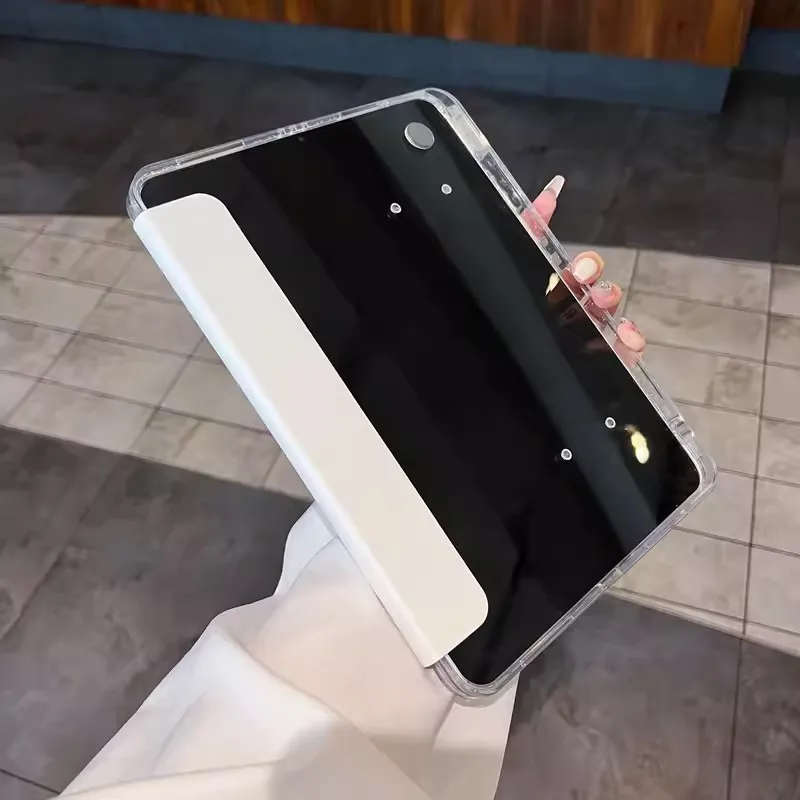 Funda giratoria de acrílico de cristal de hielo para Samsung Tab S6 Lite 2024 A9 Plus S8 S7 11 S9 FE Plus S8 Plus S7 FE 12,4 A9 8,7 A8 10,5 - imagen 4