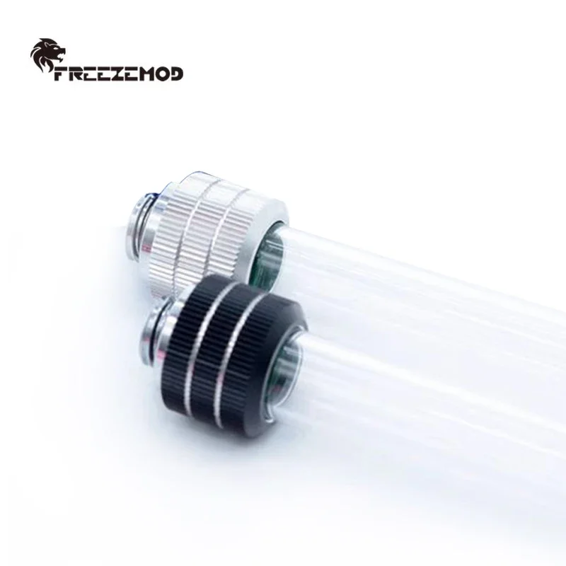 FREEZEMOD 20KG fuerza de tracción OD16MM accesorio de tubería dura para tubería de Metal PETG PMMA, ajuste manual anticaída, conector de refrigeración de PC