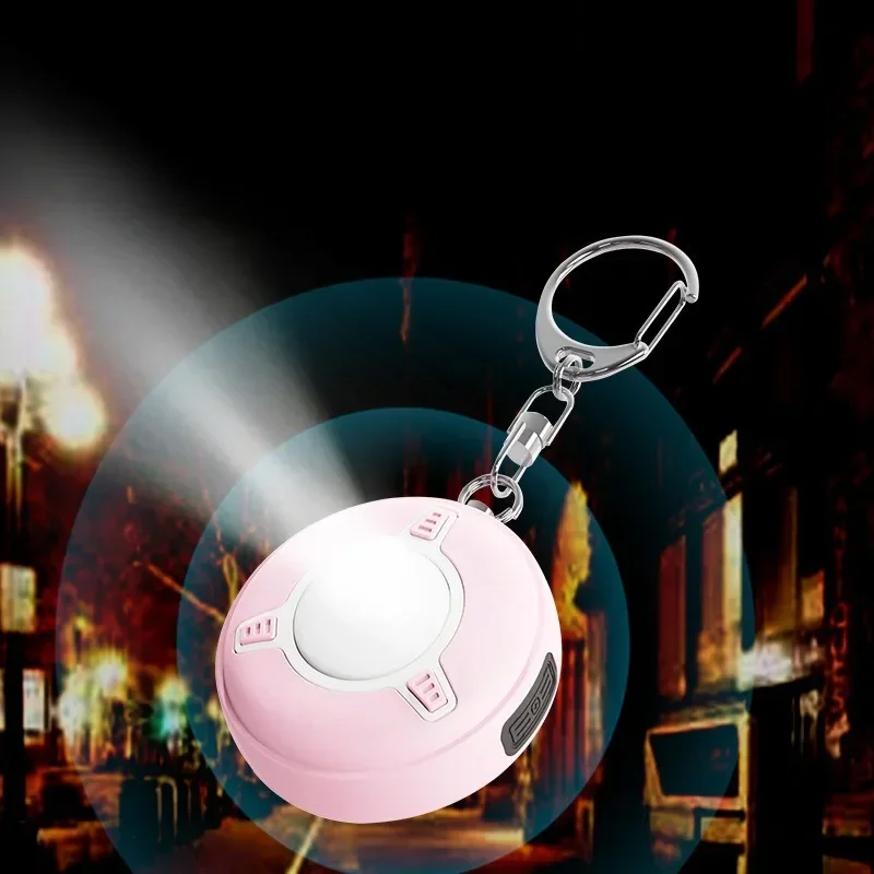 Llavero de protección de seguridad Autodefens Defensa Personal Suministros de seguridad Defensa Personal Carga Autodefensa para niña - imagen 4