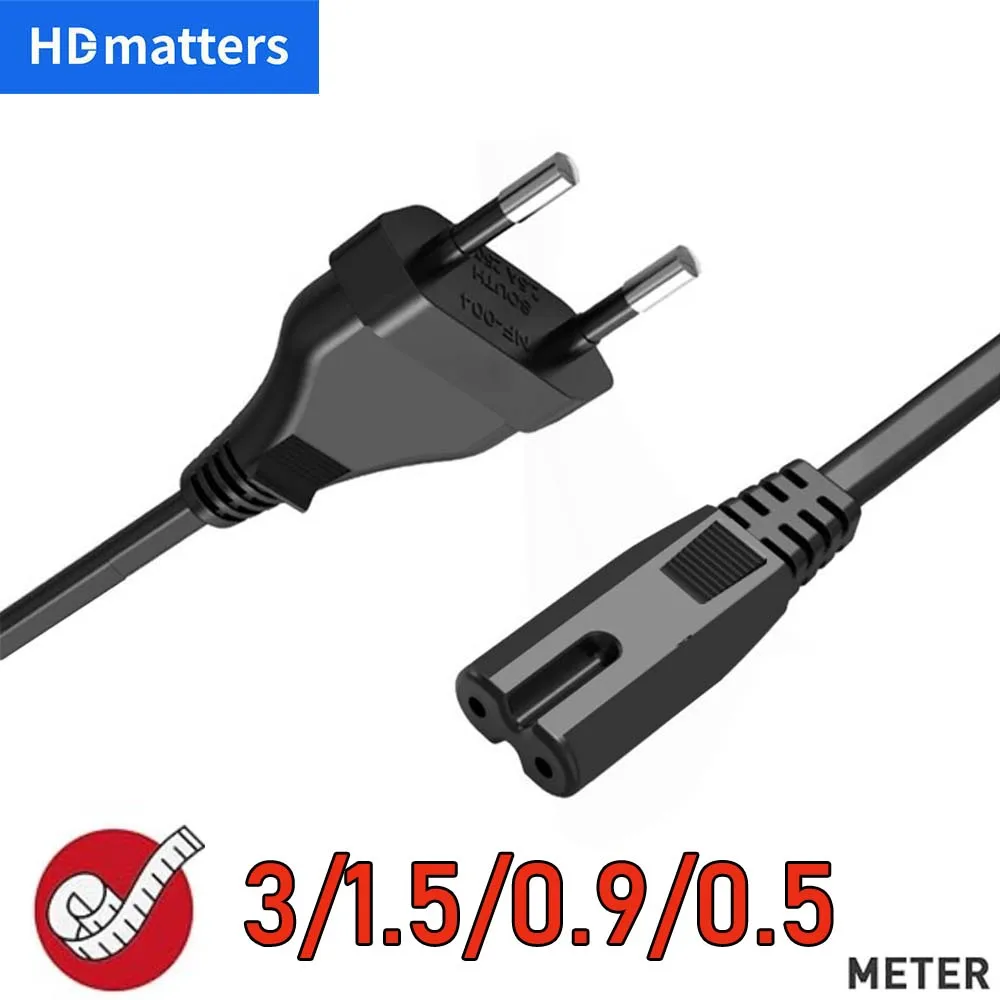 Cable de alimentación UE IEC C7 no polarizado para DJI Mavic Air 2/2S - imagen 2