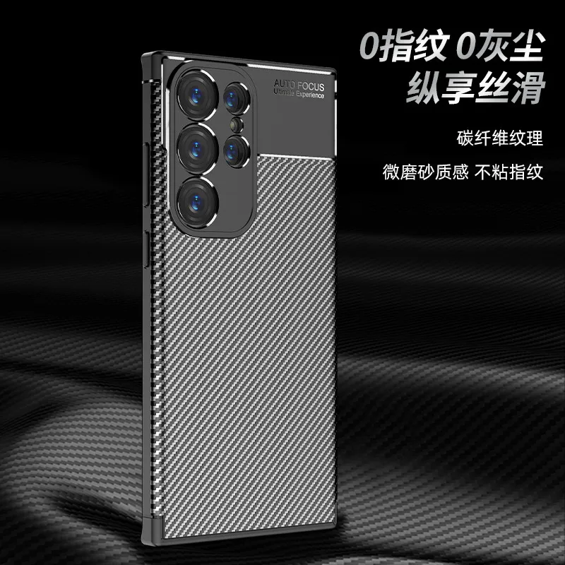 Para Samsung Galaxy S24 Ultra funda Samsung S24 Plus S23 FE funda protectora de silicona suave para Samsung S24 - imagen 5