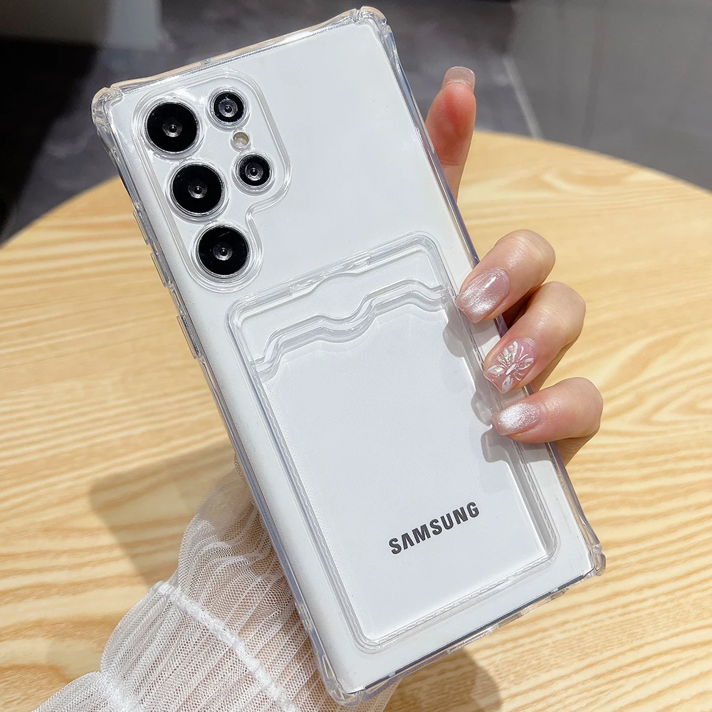 Funda de teléfono con tarjetero de silicona para Samsung A56 5G A17 A16 A15 A55 A54 A36 A35 A53 A52 A26 A25 A22 A14 A13 A07 A06 A05s - imagen 5