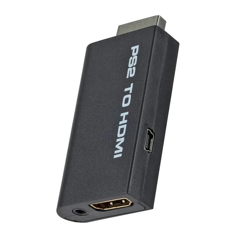 WvvMvv-Convertidor de Audio y vídeo compatible con PS2 a HDMI, 480i/480p/576i, con salida de Audio de 3,5 Mm, compatible con todos los modos de visualización de PS2 a HD - imagen 4