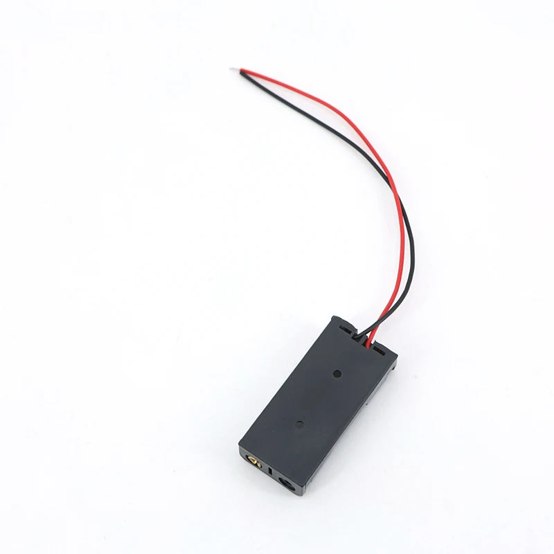 Caja de batería AAA con ranura de 2/4 1,5 V, soporte de batería AAA con cable de cables con 2 4 ranuras AAA 3A 6v - imagen 3