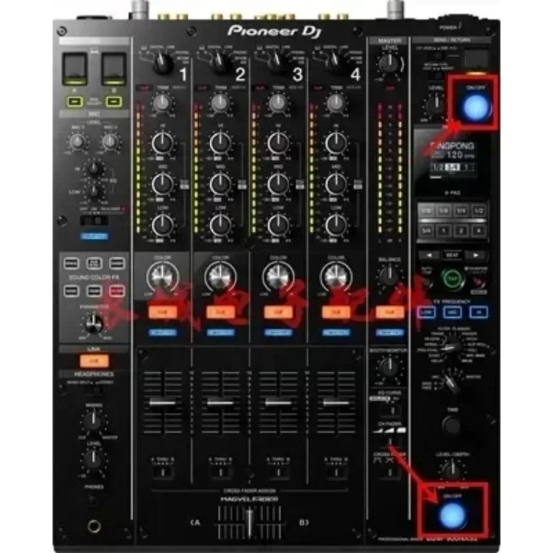 Pioneer DJM900NXS2/DJM900SRT/DJM850/DJM800/DJM700 Botón de interruptor de arranque de efecto DAC2304