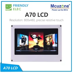 FriendlyElec A70 – Pantalla Táctil Resistiva LCD 800×480