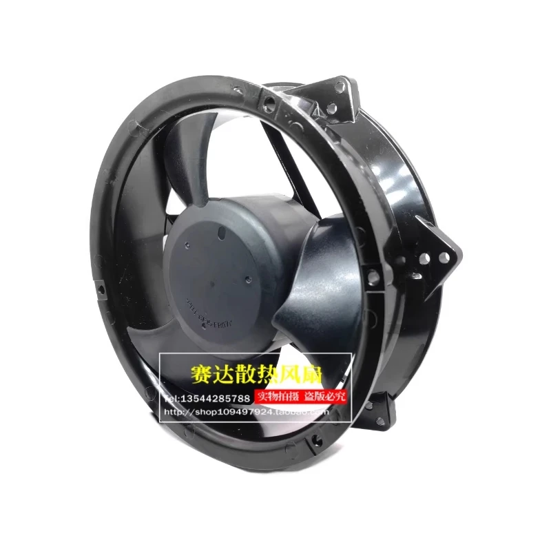 Original EFB1724EHG 17251 24V 1.70A 17CM ventilador de refrigeración de marco de aluminio redondo completo - imagen 2