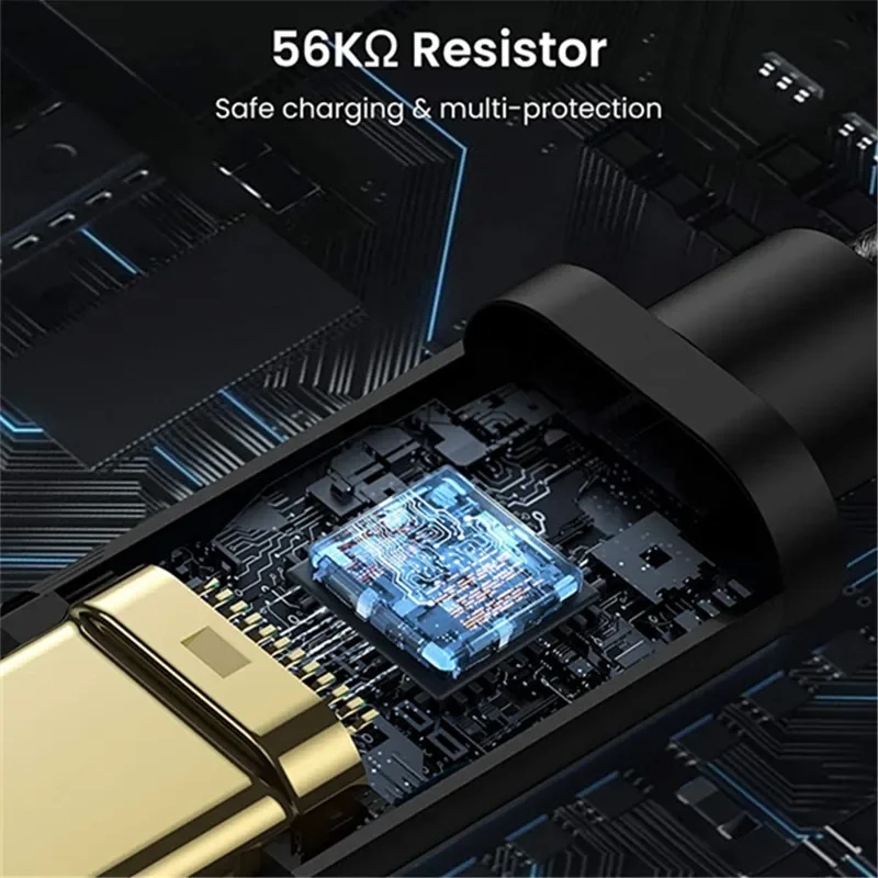 Cable USB3.2 de 10Gbps USB tipo A a USB C 3,1/3,2 Gen2 Cable de transferencia de datos USB C SSD Cable de disco duro 3A 60W QC 3,0 carga rápida - imagen 2