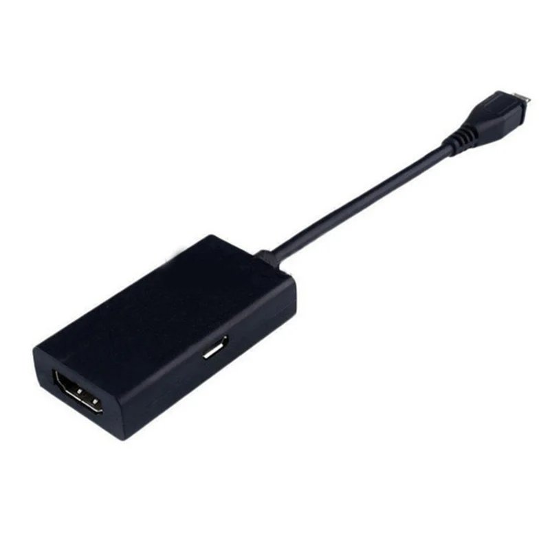 Micro USB de 5 pines a con convertidor HDMI para Dongle MHL, teléfono inteligente Android a proyector HDTV, Monitor, adaptador de extensión de vídeo 1080P - imagen 3