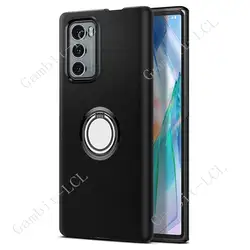 Funda LG Wing con soporte de anillo trasero TPU antigolpes