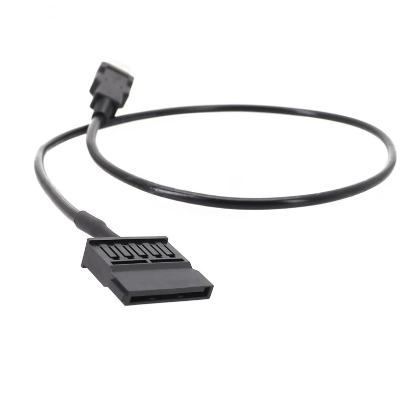 Cable de alimentación USB a SATA para ordenador portátil 2,5 "SATA HDD 50cm 22AWG USB2.0 5V macho a Sata 15 pines hembra Cable de alimentación convertidor - imagen 3