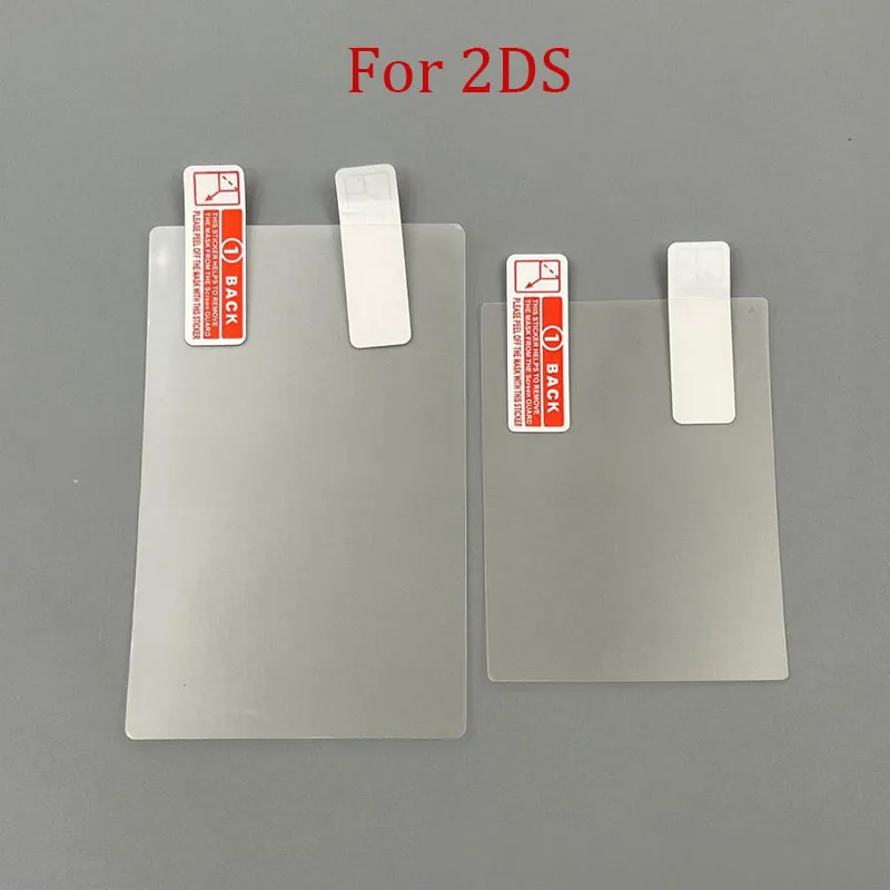 YUXI 1 pieza de película protectora transparente HD superior inferior para NDSI NDSL para 2DS 3DS 3DS LL XL nuevo 3DS XL LCD para Switch Lite Protector de pantalla - imagen 3