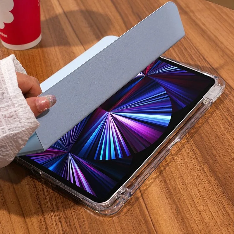 Para iPad Air 11 M3 5th 4 10th 10,9 nueva funda iPad 11th 11 Pro 11 12,9 13 M4 M5 funda Mini 6 7 7th 8th 9th 10,2 9,7 360 °   Carcasa de rotación - imagen 5