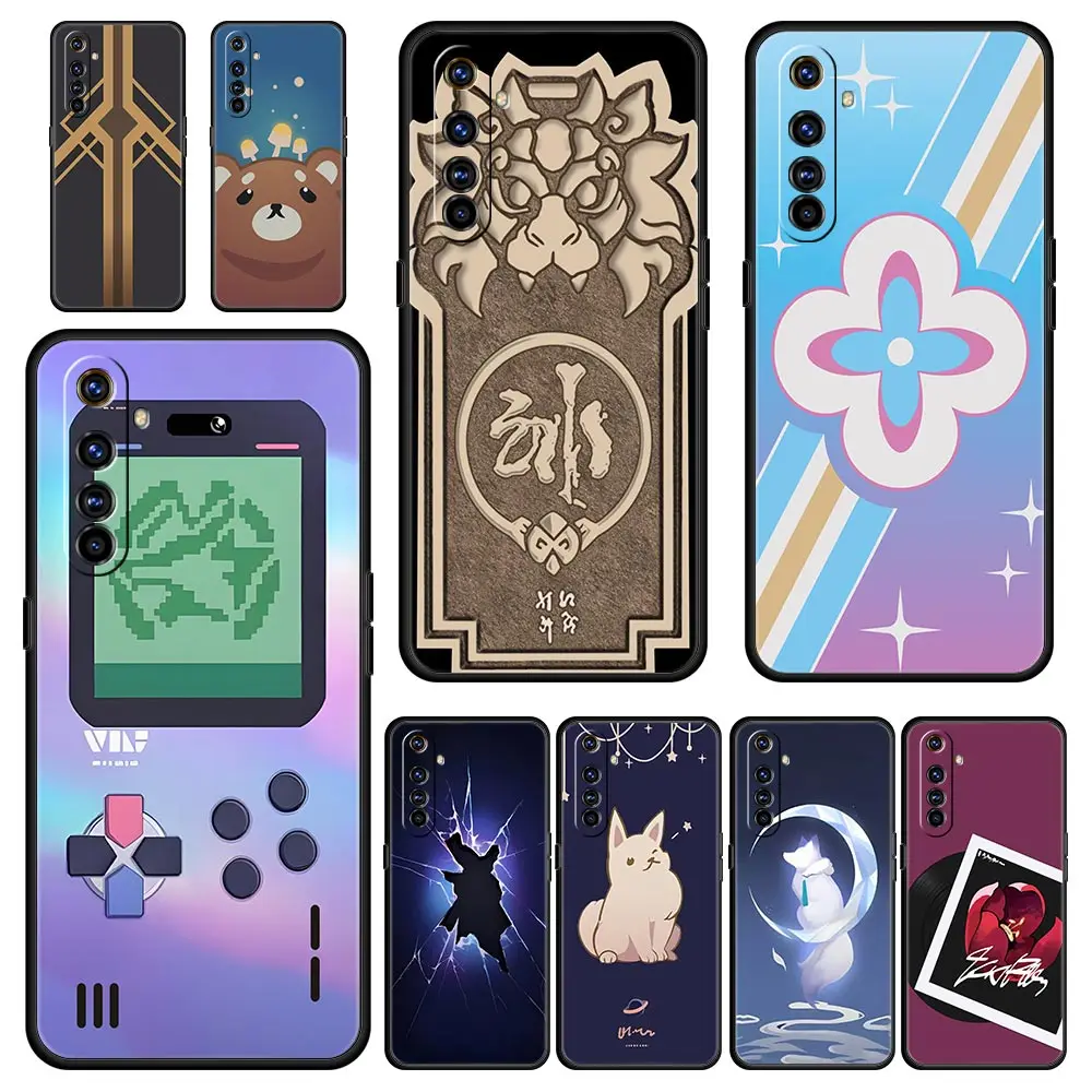 Funda de teléfono para Realme GT Neo 2, 3, 3T, 5, 12, 11, 5G, 10, 9, 8, 5G, 7, 6, GT5, GT3, GT2 Pro, C21, C11, C25, Honkai Star Rail, mismo estilo